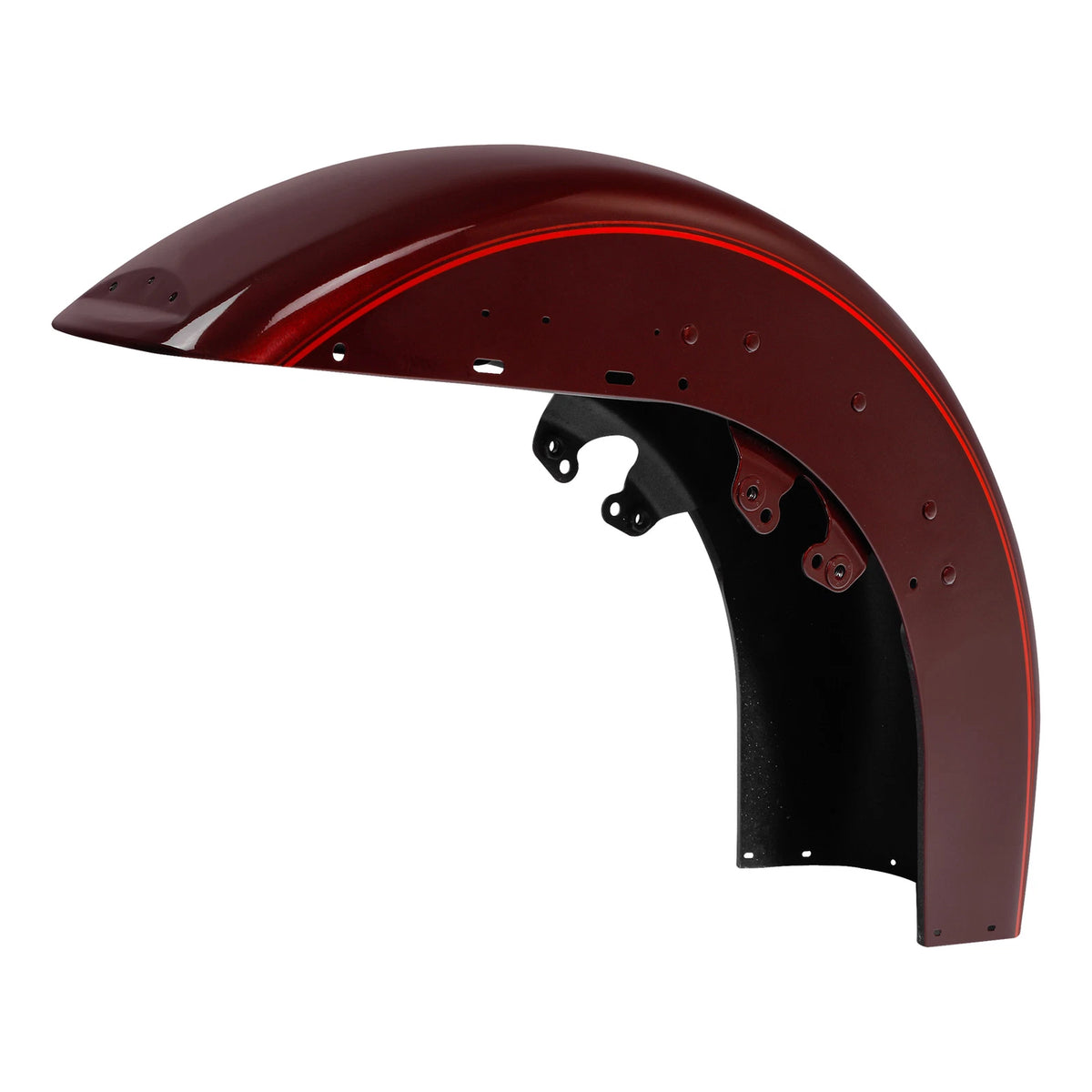 Front Fender for Harley Road King Electra Glide (2014–2024) Mysterious Red Sunglo