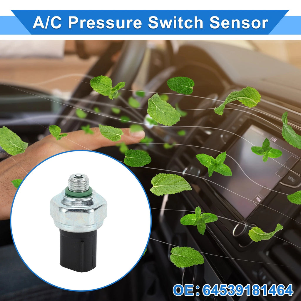A/C Pressure Switch Sensor for BMW 5 Series E39 E60 E61 (1997–2010)