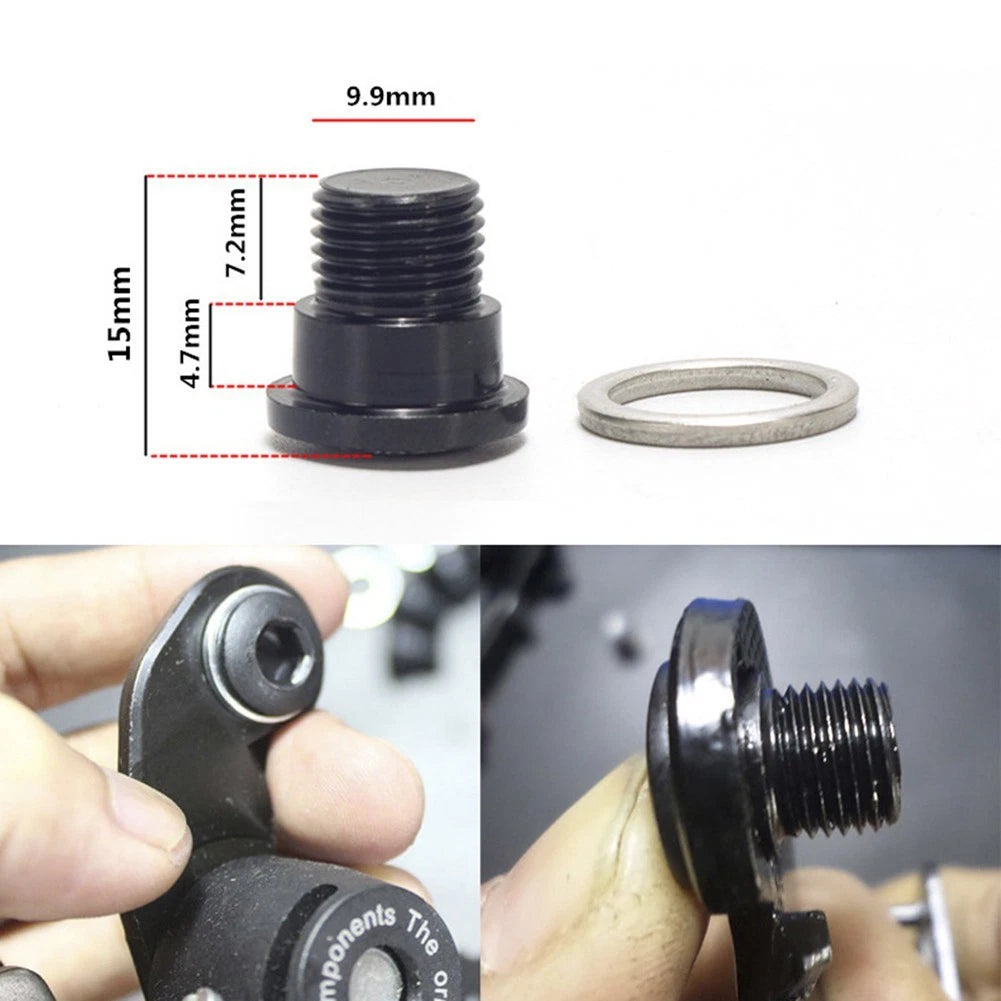 Rear Fixing Bolt for Rear Derailleur 15/20mm Aluminum Alloy