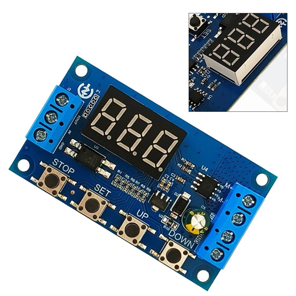 50W Motor Controller with Speed Timer for Efficient Motor Control