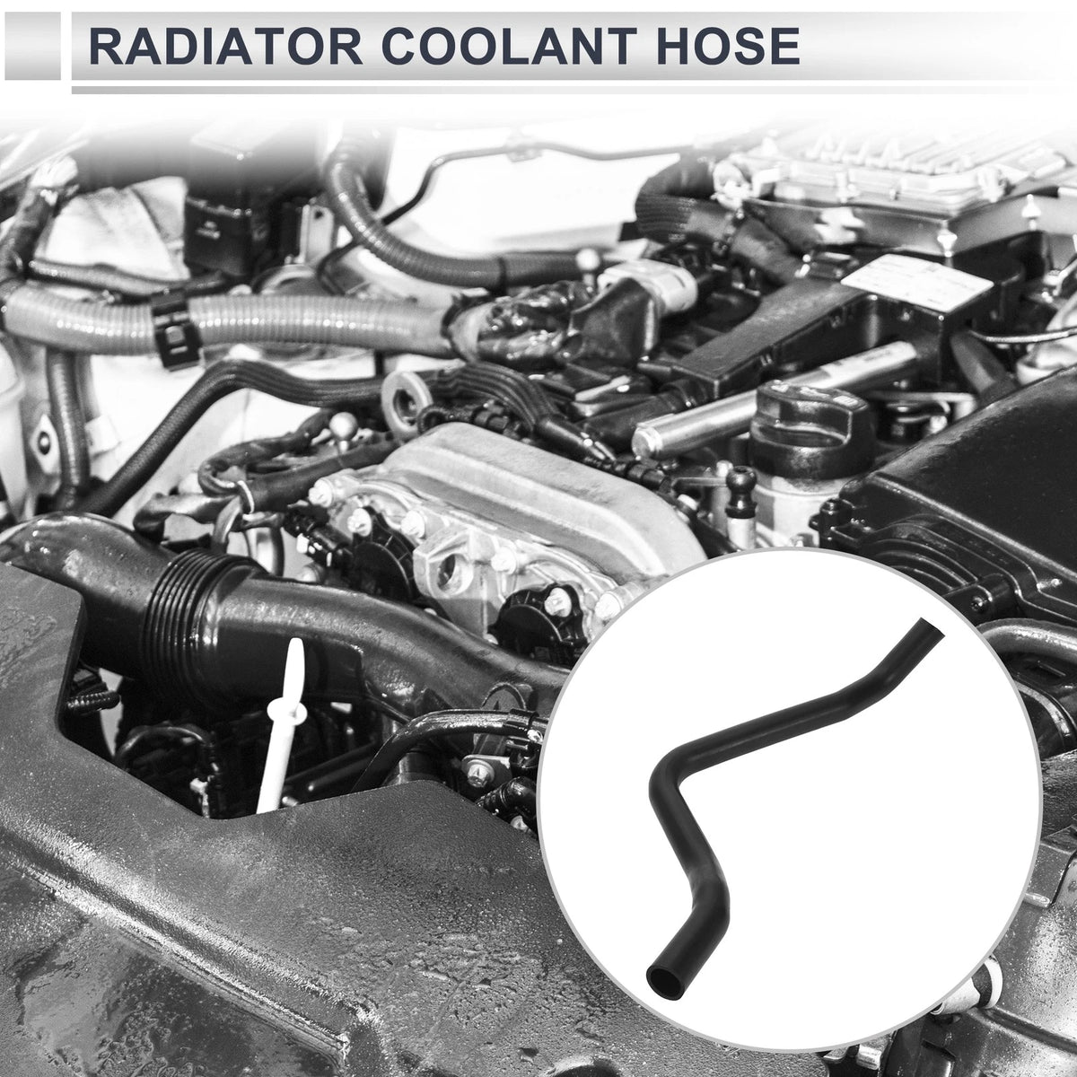 Radiator Coolant Hose Replacement for Honda Accord 2.3L (1998–2002) 1PC