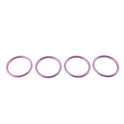 4X Inner Ring Trim Vent Outlet Air Conditioner for Audi A1 S1 8X (2010–2018) Purple