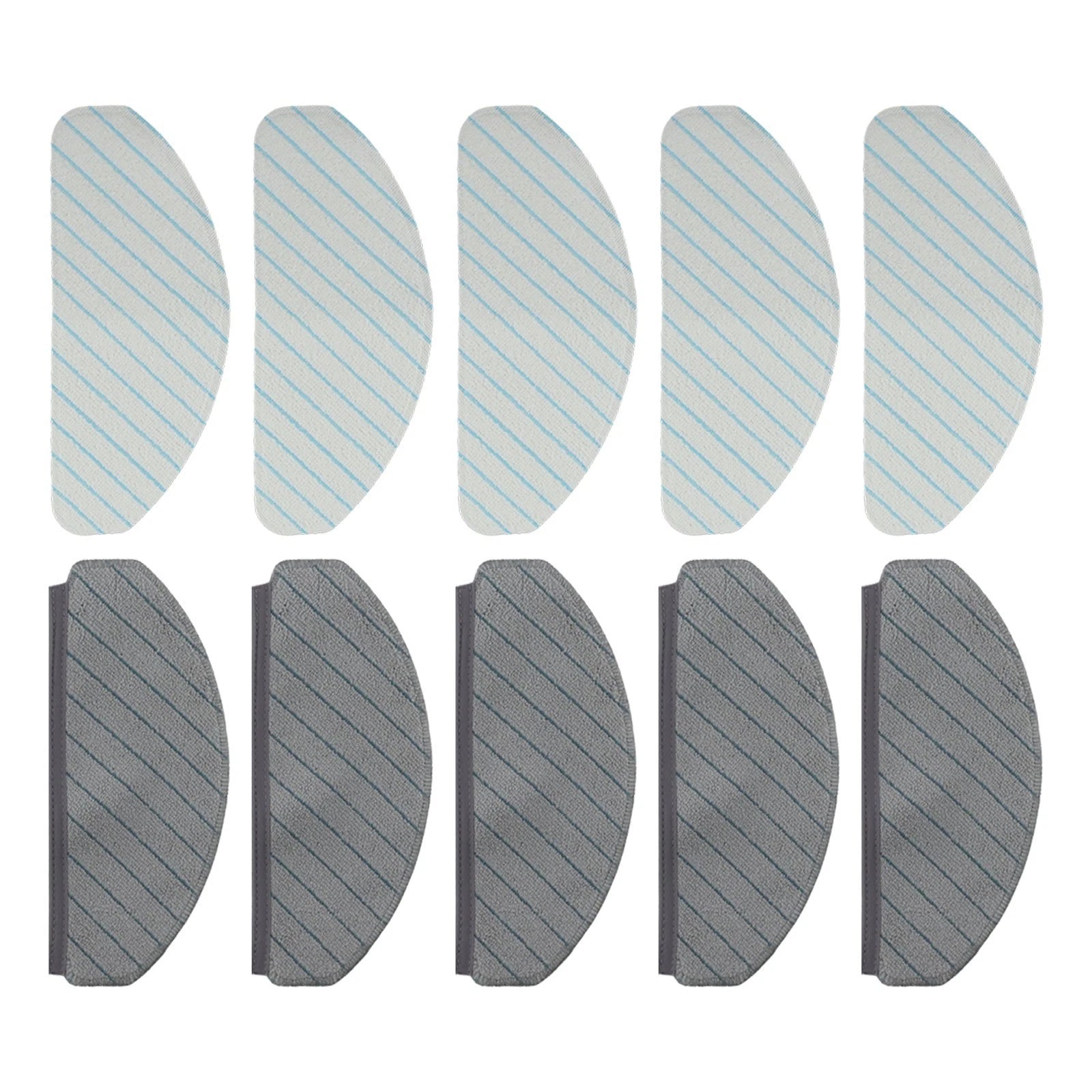 10 Pack Mop Cloth Pads for ECOVACS Plus Robot Vacuum Cleaner