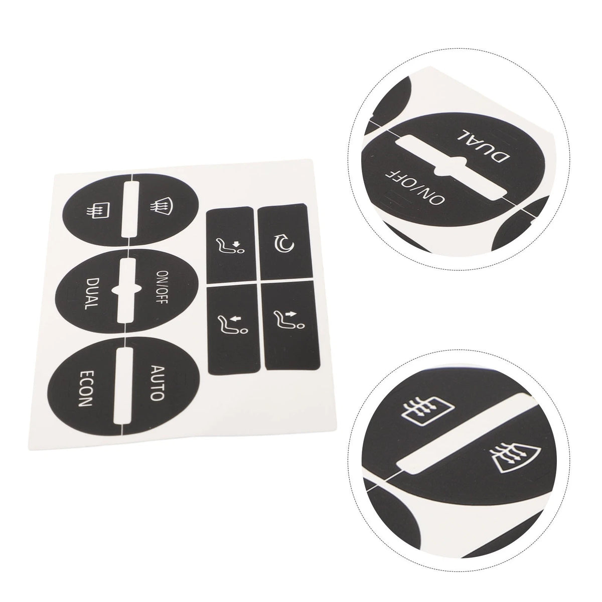 AC Button Repair Kit Decals for Volkswagen Passat (2005–2010)