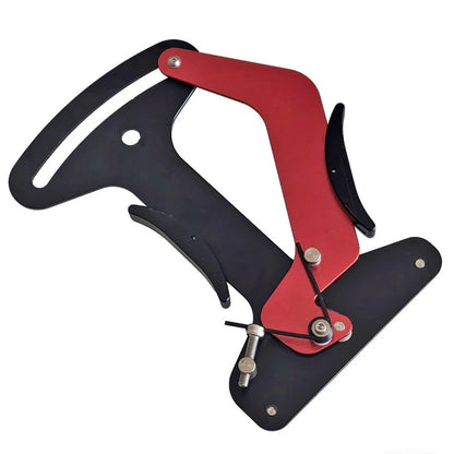 Spoke Tension Meter Tool for Bicycle Wheel Trueing (Aluminum, Red Finish)