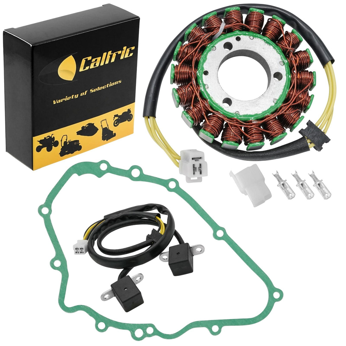Stator and Gasket Replacement for Kawasaki EX500 Ninja 500 (1990–1993)