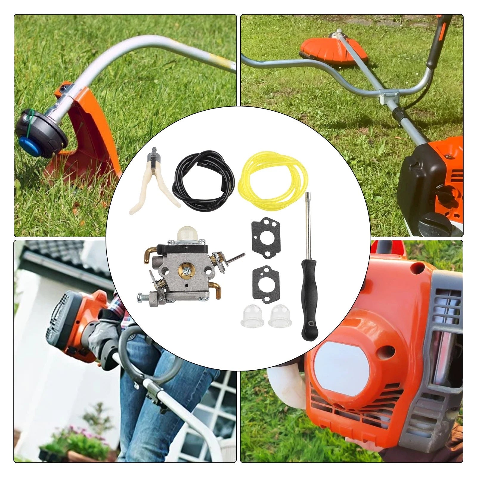 Complete Trimmer Carburetor Kit for 122C 122LD