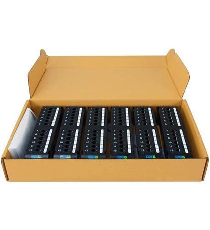 12-Port Cat 6 Patch Panel for Icc ICMPP1260V (Vert)