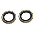 Set of 2 Oil Seals for Johnson/Evinrude Outboard Motors (Replaces 321466, 0321466, 18-2059)