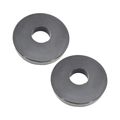 Set of 4 Weight Plate Spacers for Barbell Plates - High-elasticity Rubber