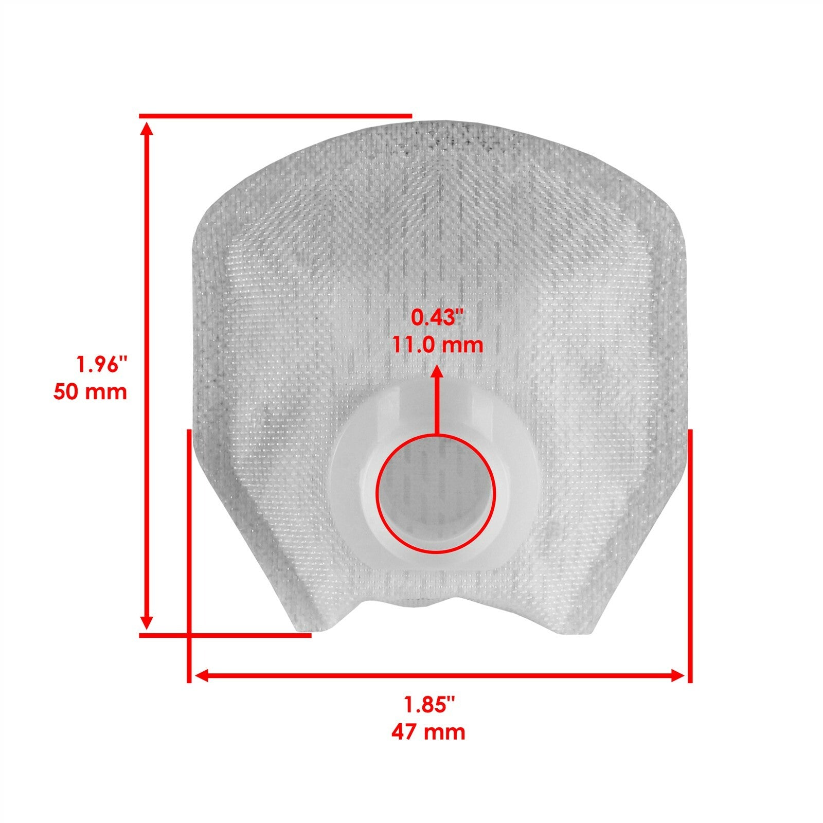 Fuel Filter Strainer New for Kawasaki MULE PRO-MX KAF820 (2019–2023)