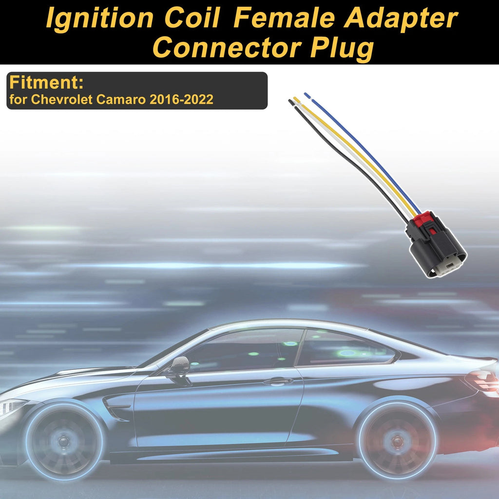 4 Pin Ignition Coil Connector Plug for Chevrolet Camaro (2016–2022)
