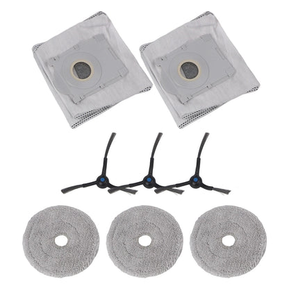 Set of 2 Mop Cloths and Dust Bags for ECOVACS DEEBOOT MINI Models
