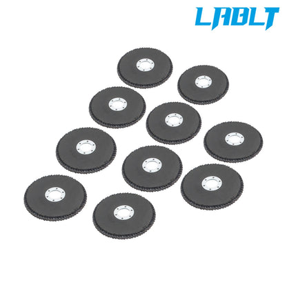 10PCS 4.5" Zirconia Flap Disc Sanding Grinding 40 Grit