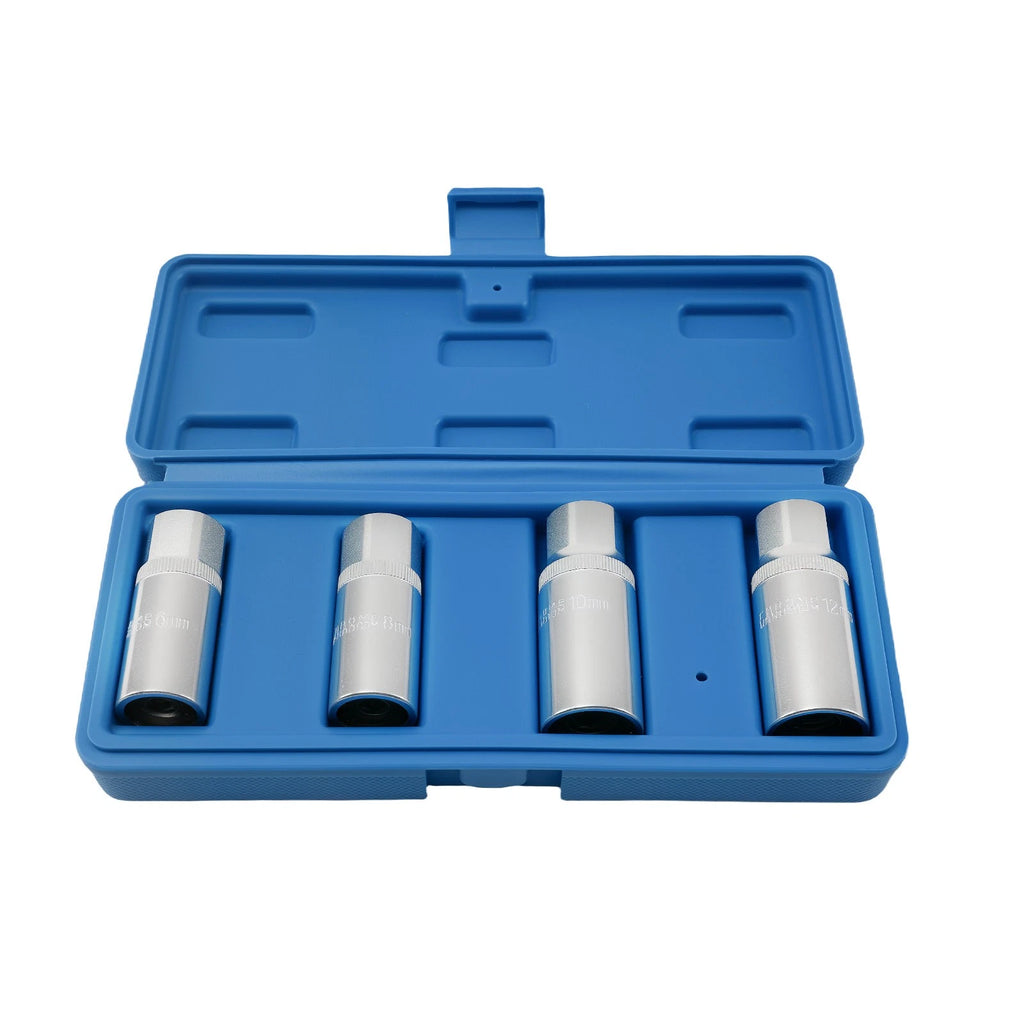 Set of 4 Socket Stud Screw Remover Extractor Installer 6-12mm