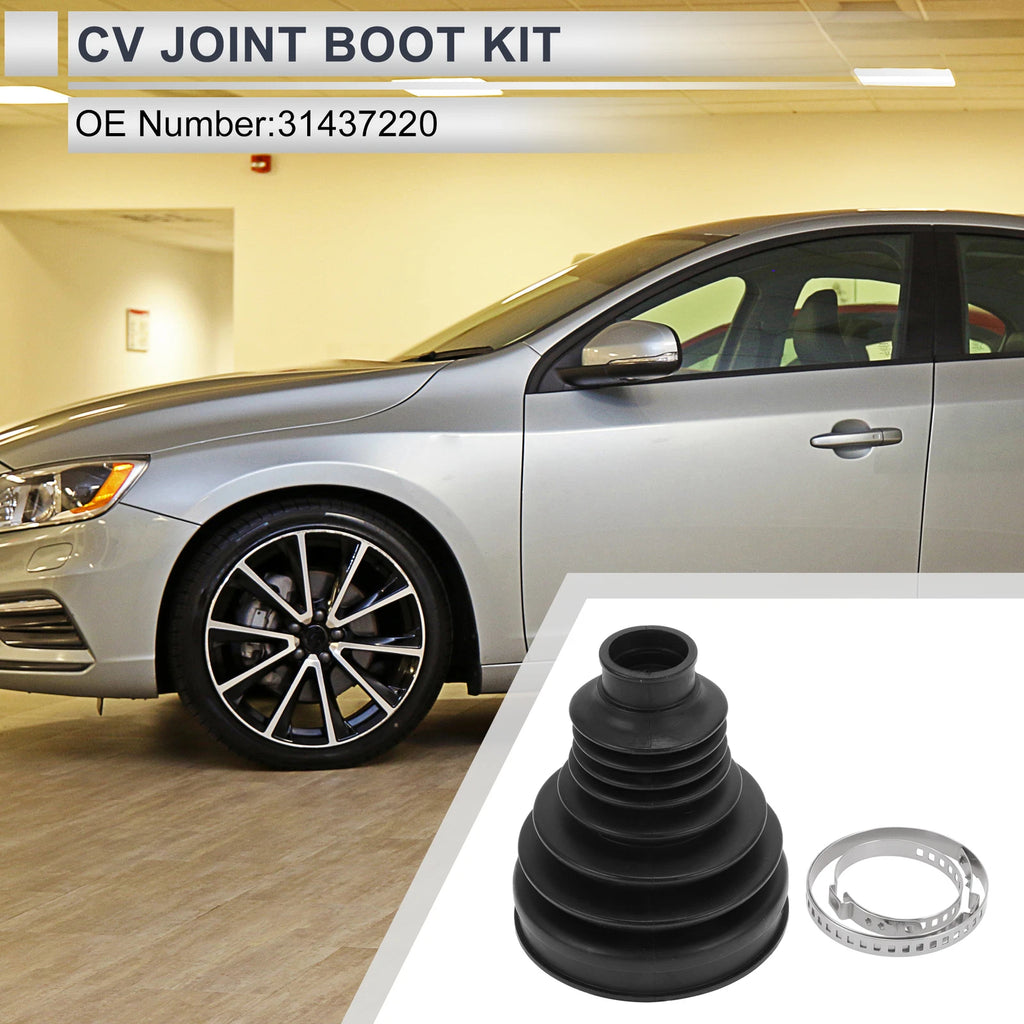 Inner CV Joint Boot Kit with Clamps for Volvo S60 (2019–2025)