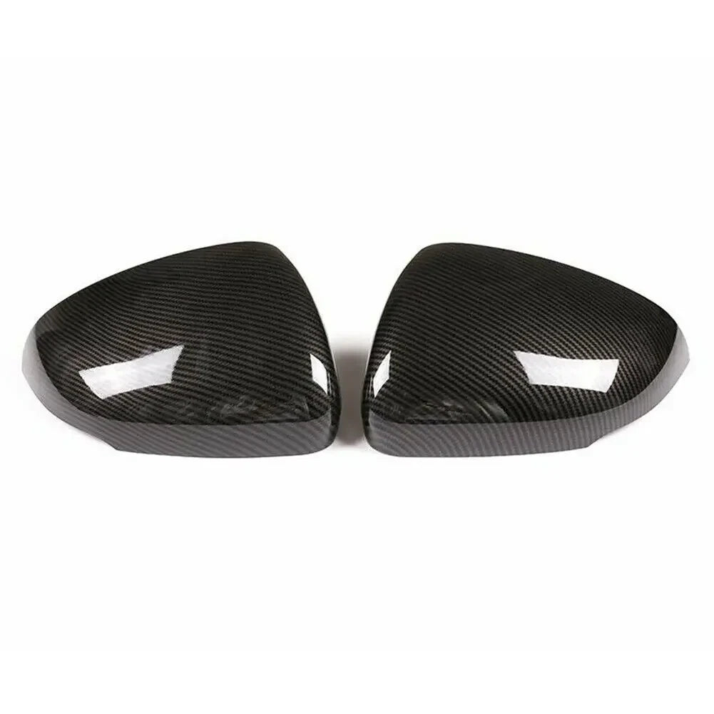 Add-On Carbon Look Side Wing Mirror Cap Covers for Benz CLA-Class C118 (2019–2026)