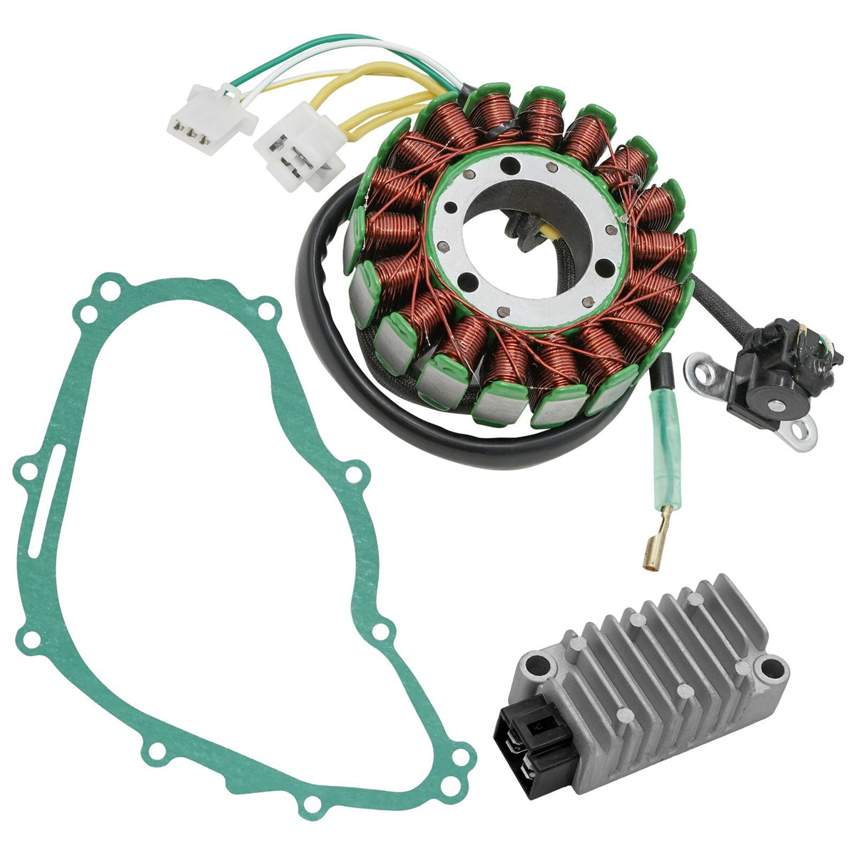 Stator Regulator Rectifier Replacement with Gasket for Kawasaki Eliminator 125 (2001–2009)