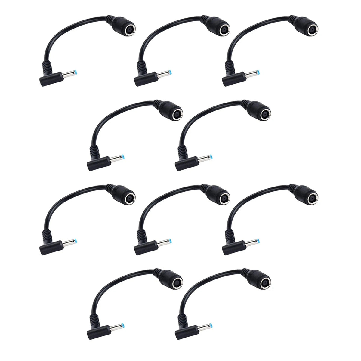 10X DC Power Adapter Pigtail Cable 7.4mm to 4.5mm for HP Laptop