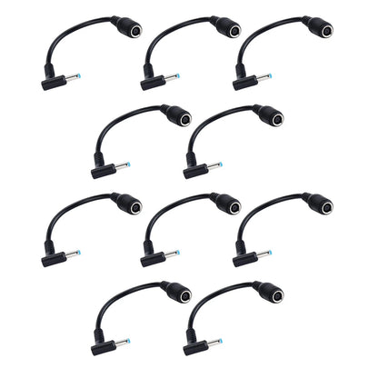 10X DC Power Adapter Pigtail Cable 7.4mm to 4.5mm for HP Laptop