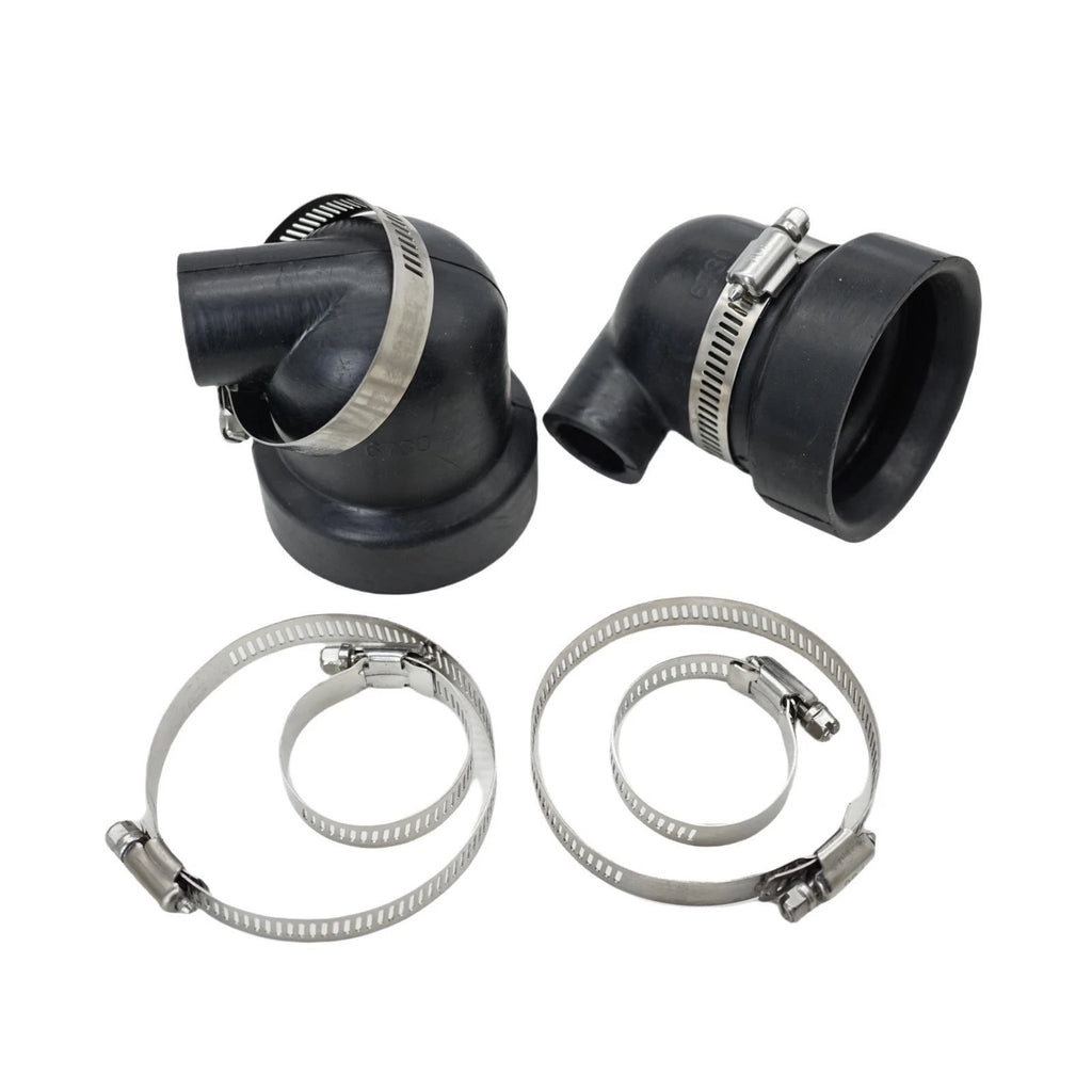 2X Heat Exchanger End Cap for Volvo Penta MD 2030 (1990–1999) 3580326 145536370