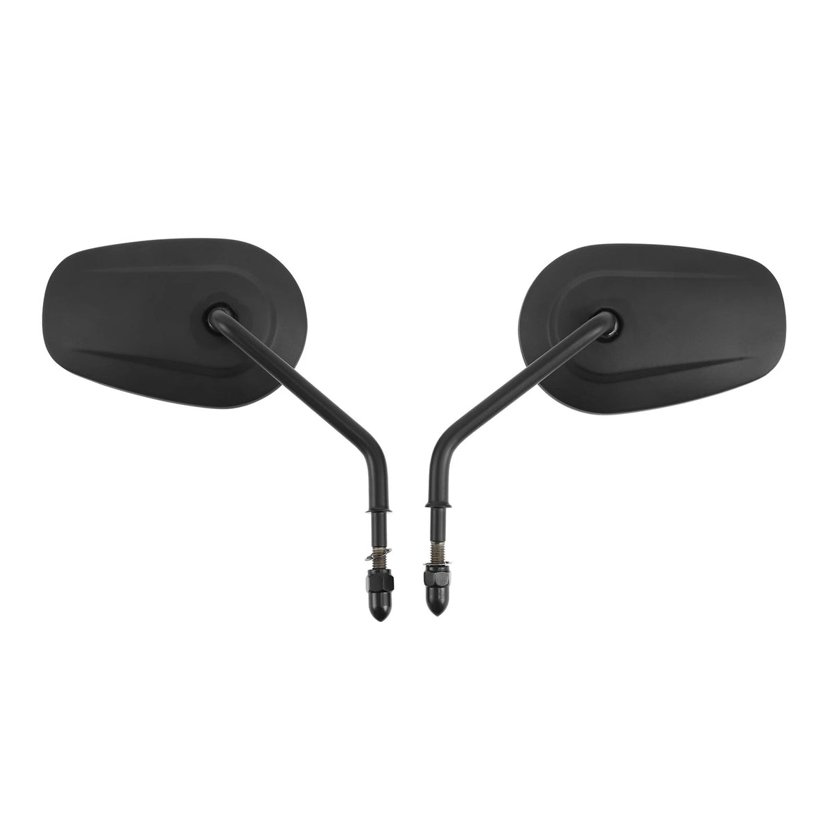 8mm Rearview Mirrors for Harley Touring Softail Street Road Glide (Universal)