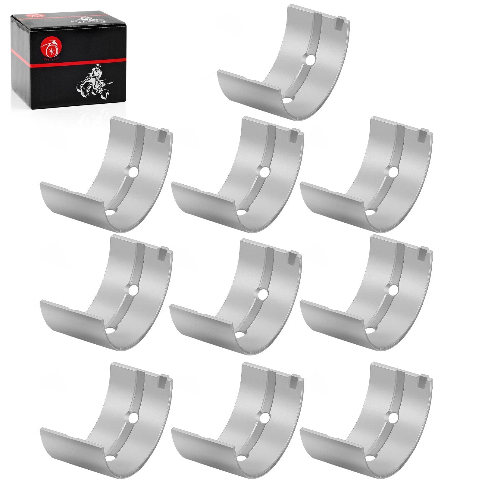 10 Crankshaft Main Bearings for Yamaha Waverunner (1997–2000) 6S5-11416-40-00 6S5-11416-00-00