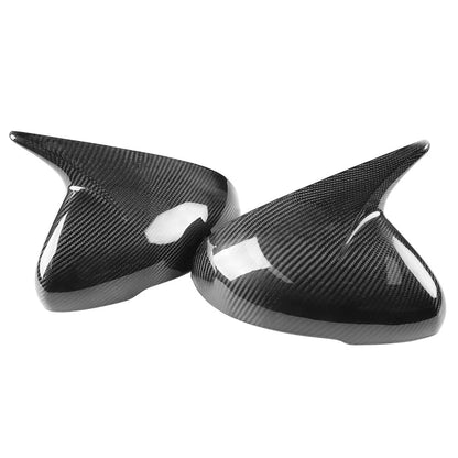 Carbon Fiber Side Door Mirror Cover Cap for Kia Stinger (2017–2024)