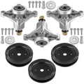 Deck Spindle and Pulley Replacement for Hustler Raptor Limited Raptor EX (52") (2010–2018)