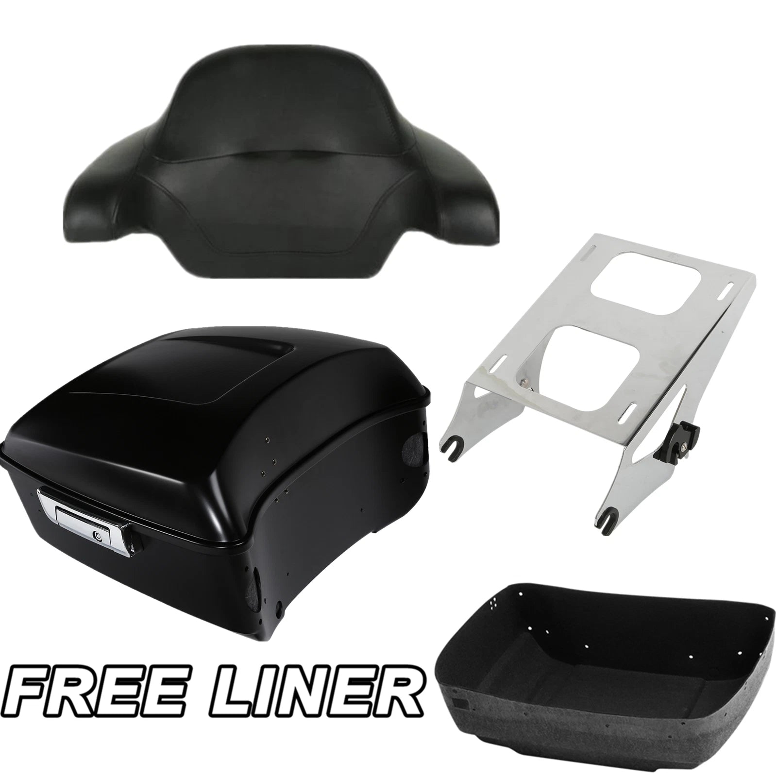 Trunk Pad Mount Rack for Harley Touring Glide (2014–2023)