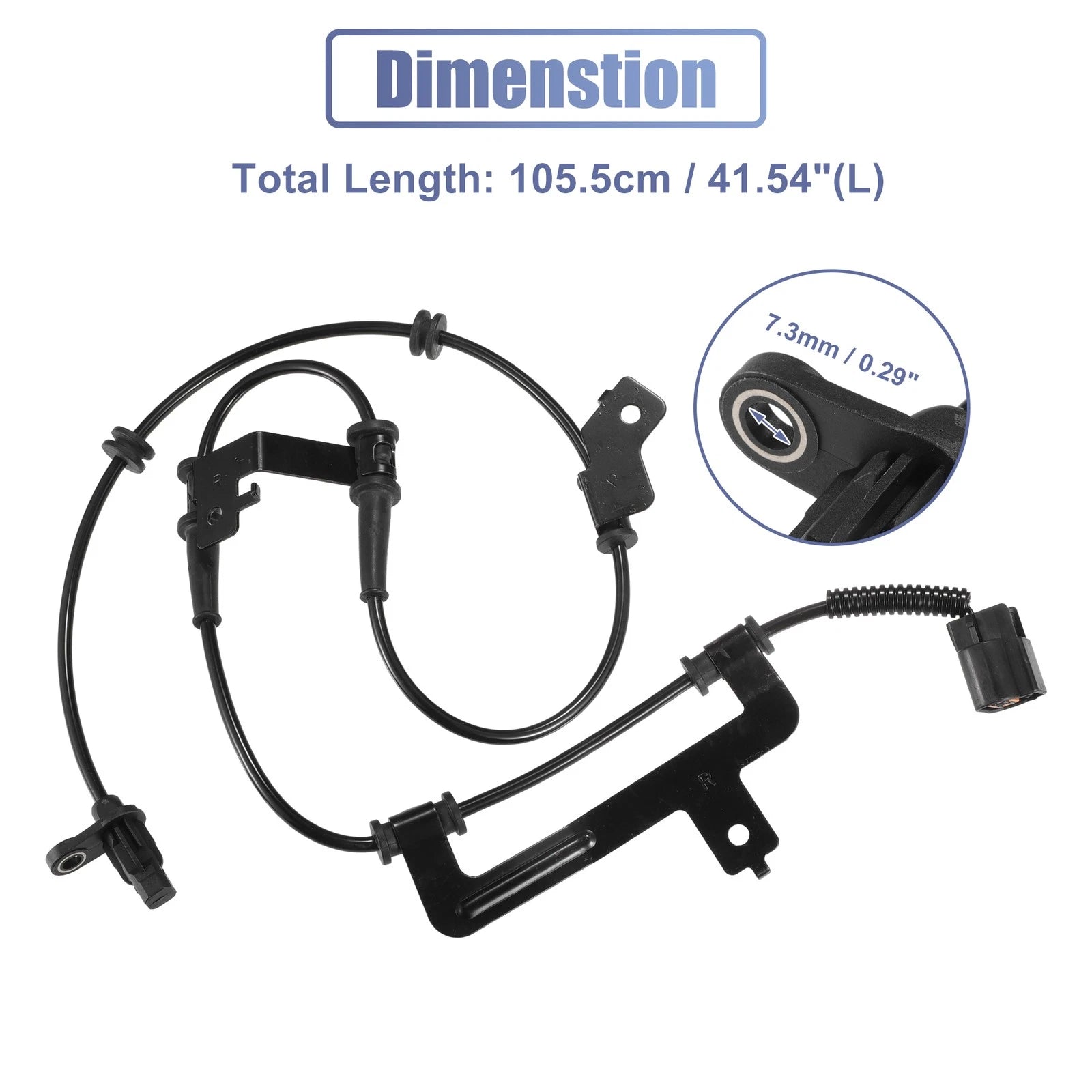 ABS Wheel Speed Sensor Front Right Replacement for Hyundai i20 (2014–2020)