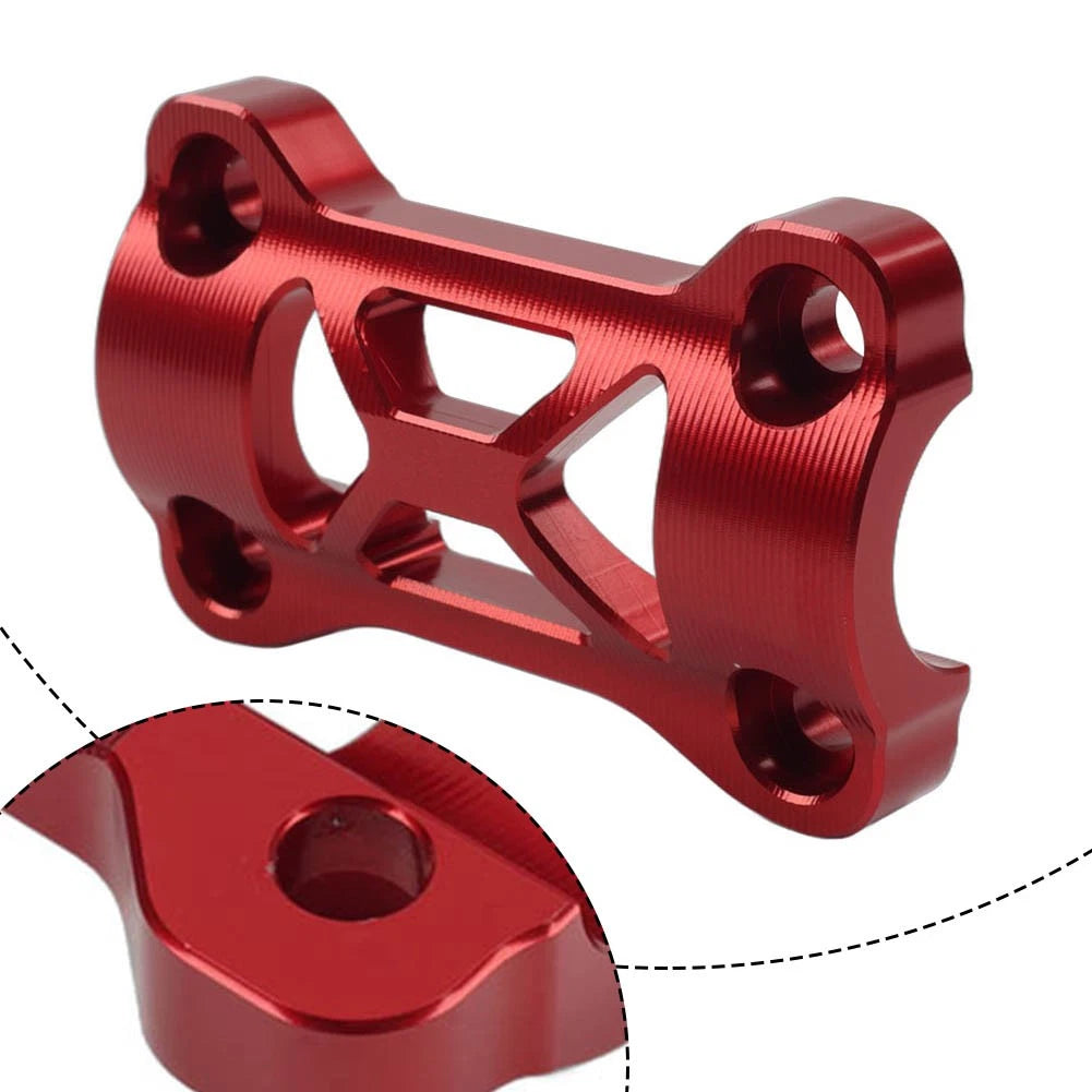 Handlebar Riser Mount Clamp Top Cover Red for Honda CB500X (2019–2022)