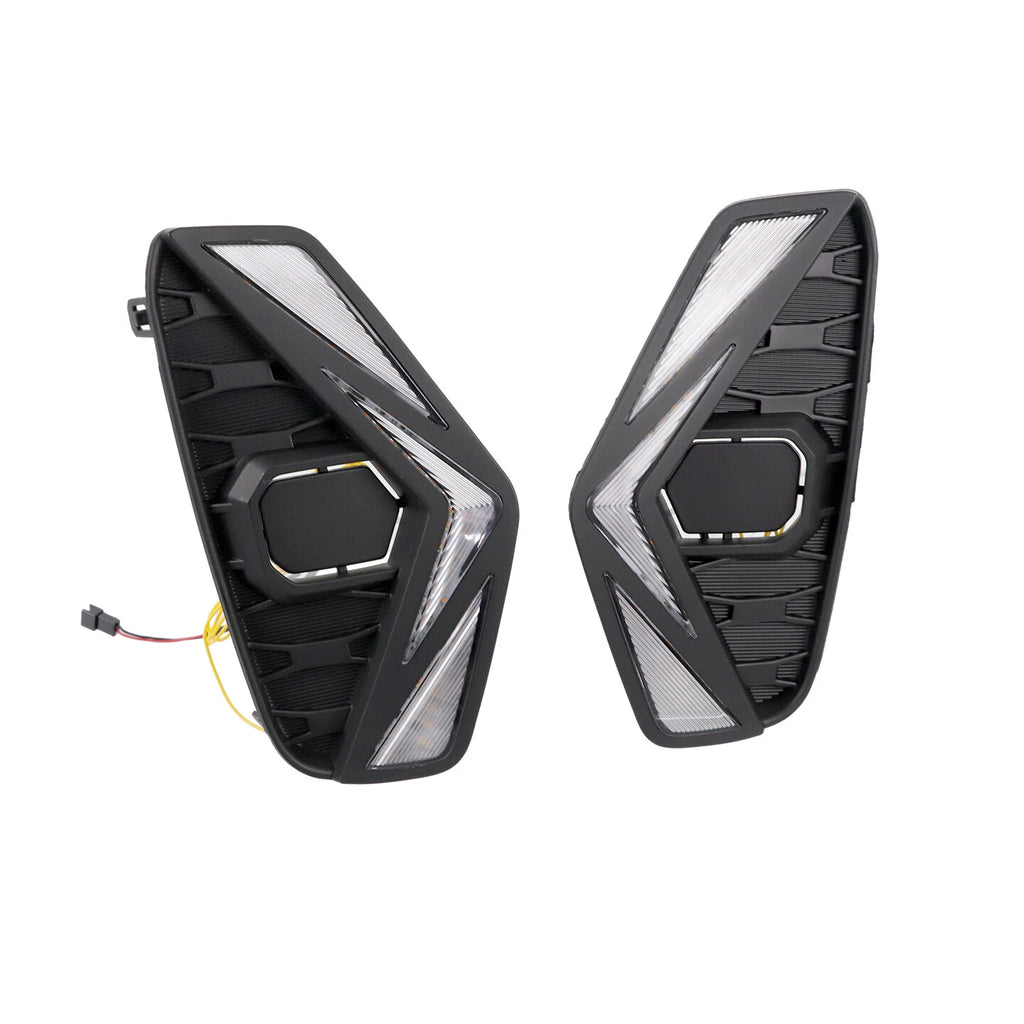 LED Fog Lamp Daytime Running Light DRL with Turn Signal for Nissan Navara NP300 (2020–Present)