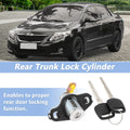 Trunk Lock Cylinder with 2 Keys Replacement for Toyota Corolla 1.8L (2003–2008)