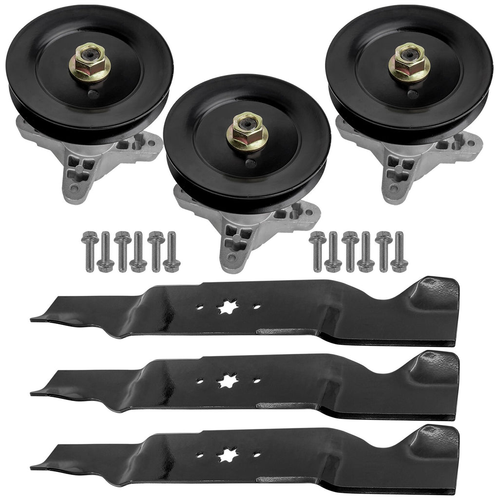 Deck Spindle and Blade Replacement for Cub Cadet RZT 54 (2010–2015)