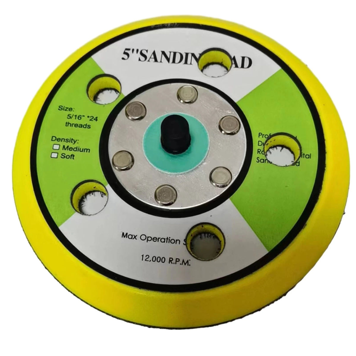 Flexible 5 Inch Sanding Pad for Automotive Use