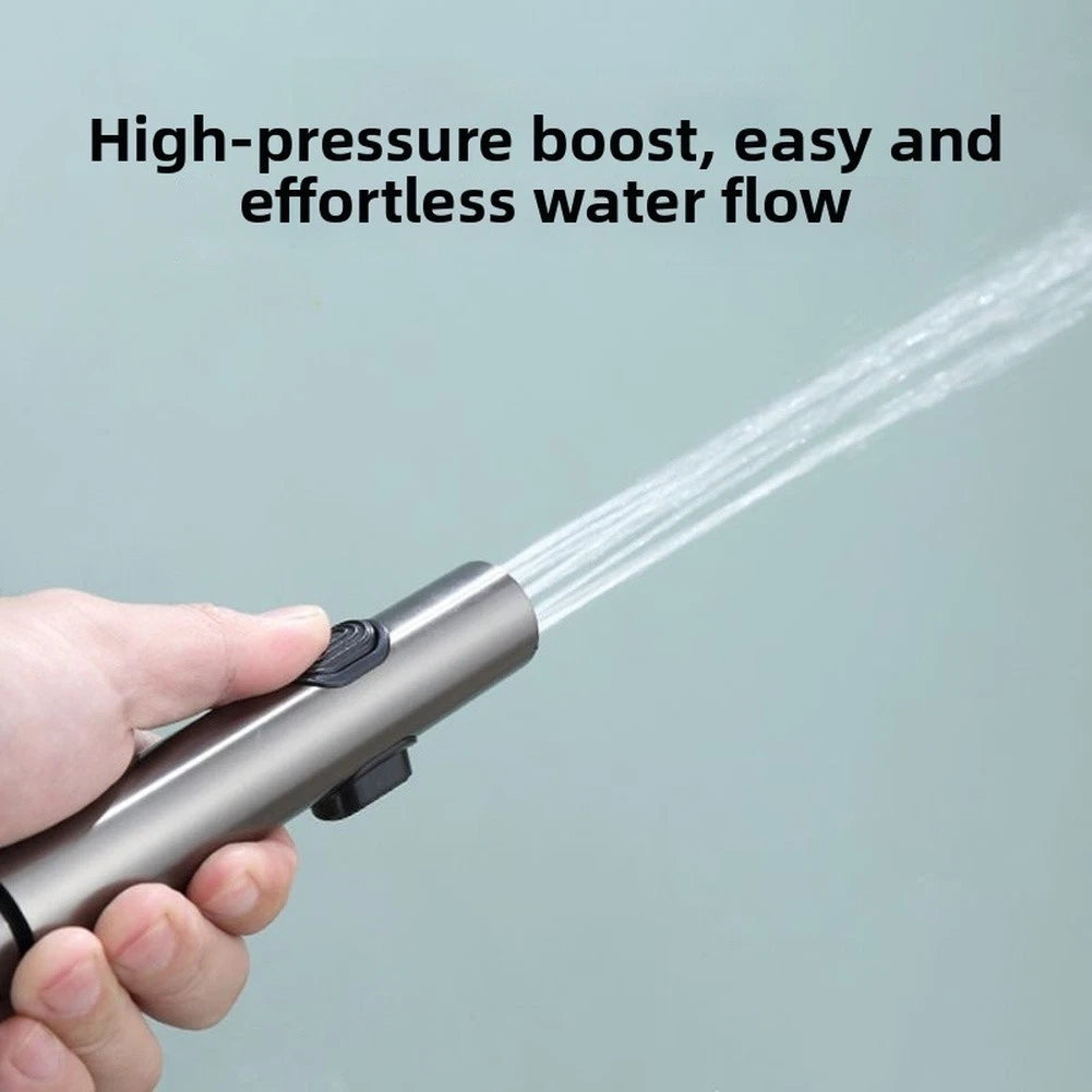 High Pressure Toilet Cleaning Spray with Push Button Control