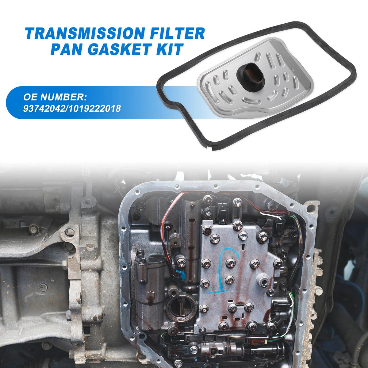 Transmission Filter Oil Pan Gasket Kit for Buick (No. 93742042)