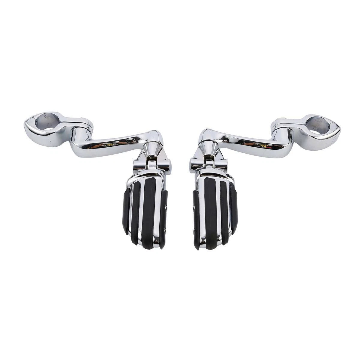 1 1/4" Highway Engine Guards for Harley (Adjustable Mount Clamps)