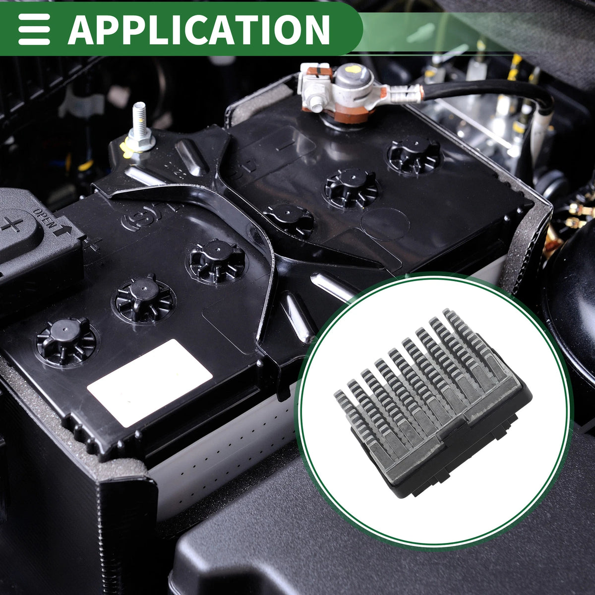HVAC Blower Motor Resistor for Peugeot 206 (NO.1606365680)