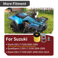 2X Air Filter & Cage Holder Mount for Suzuki Quadsport Z250 LTZ250 (2004–2009)