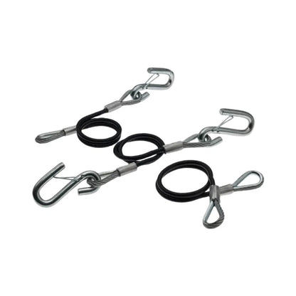 Anti Slip Safety Rope for Trailers (44-1/2 inch) with Secure Coupling S-Hooks