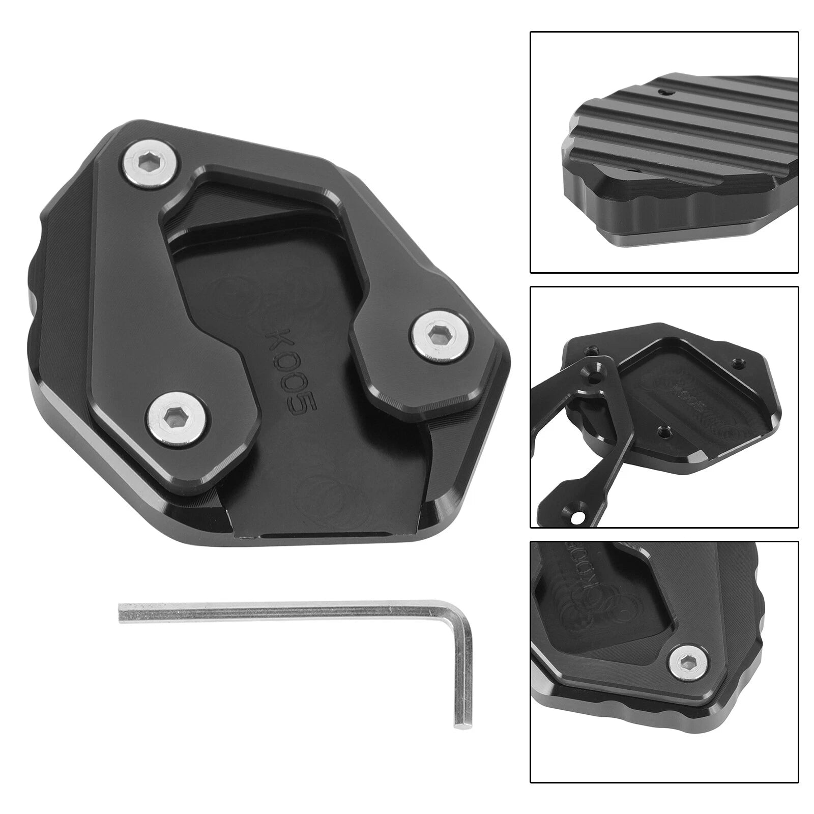 Kickstand Enlarged Plate Pad for Yamaha MT-09 (2021–2022) T9