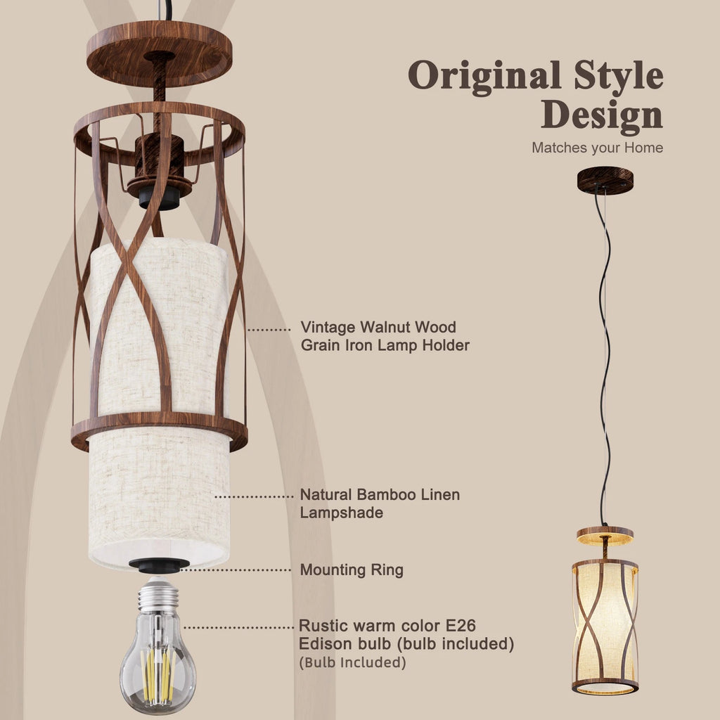 Adjustable Height Farmhouse Chandelier for Kitchen Island