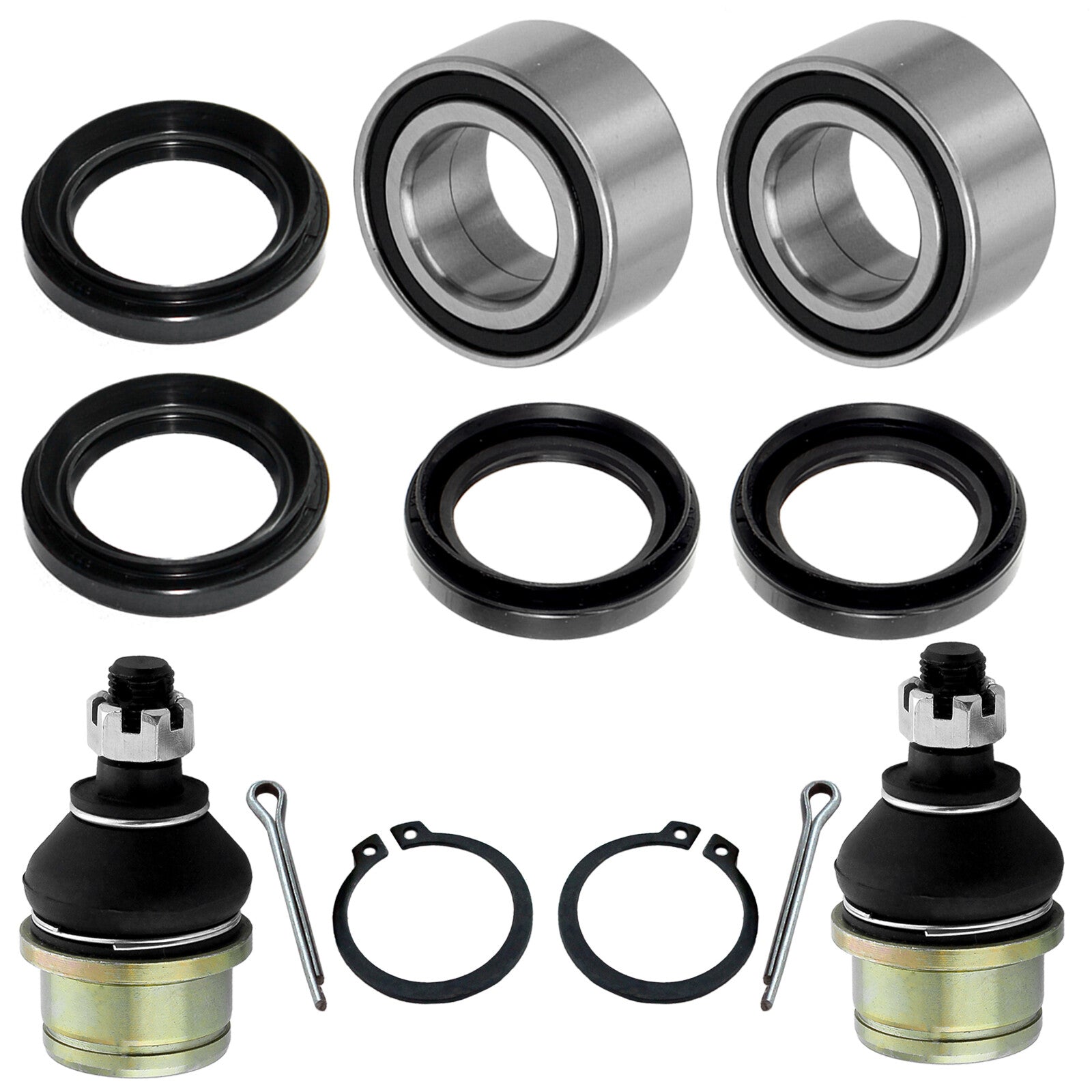Front Knuckle Ball Joint Bearing Replacement for Honda TRX500FA (2001–2014)