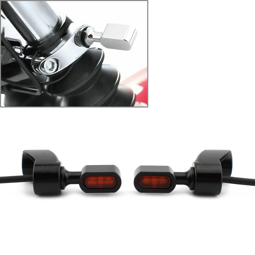 Front Fork Turn Signal Indicator Light for Harley FXR (1987–2000)