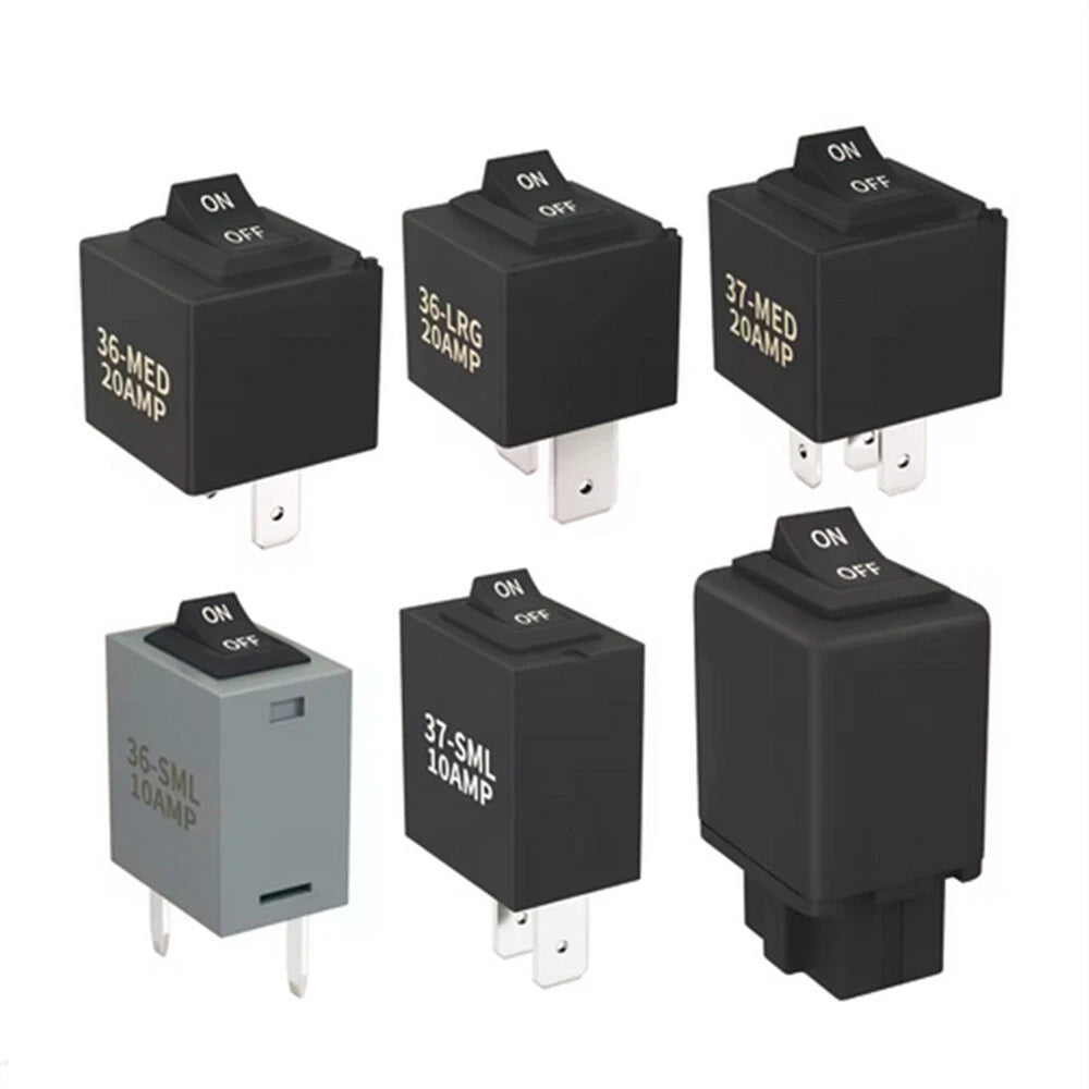6Pcs Fuel Pump Relay Kit for Universal Applications (12V)