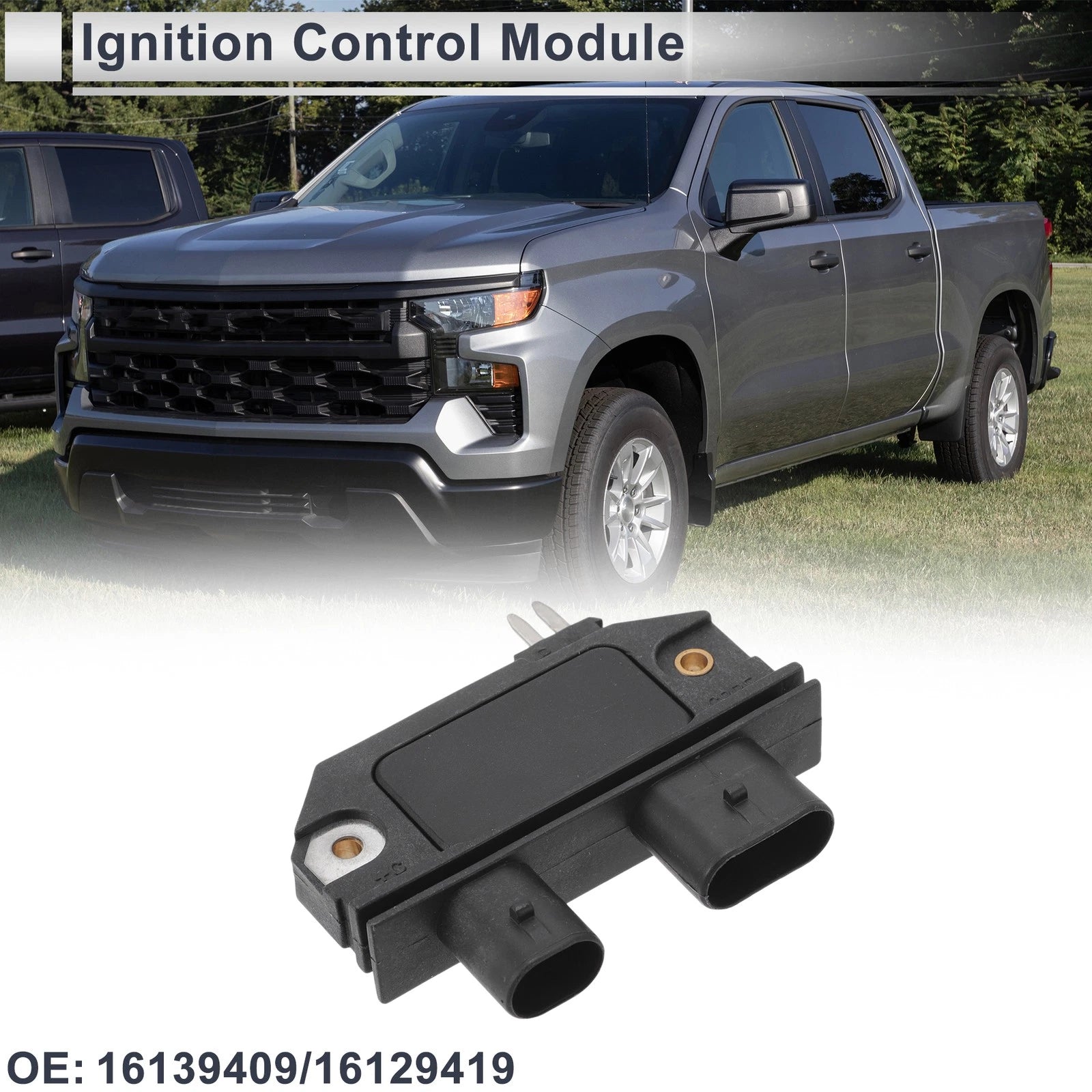 Ignition Control Module Replacement for Chevrolet C1500 (1988–1998) ABS Metal