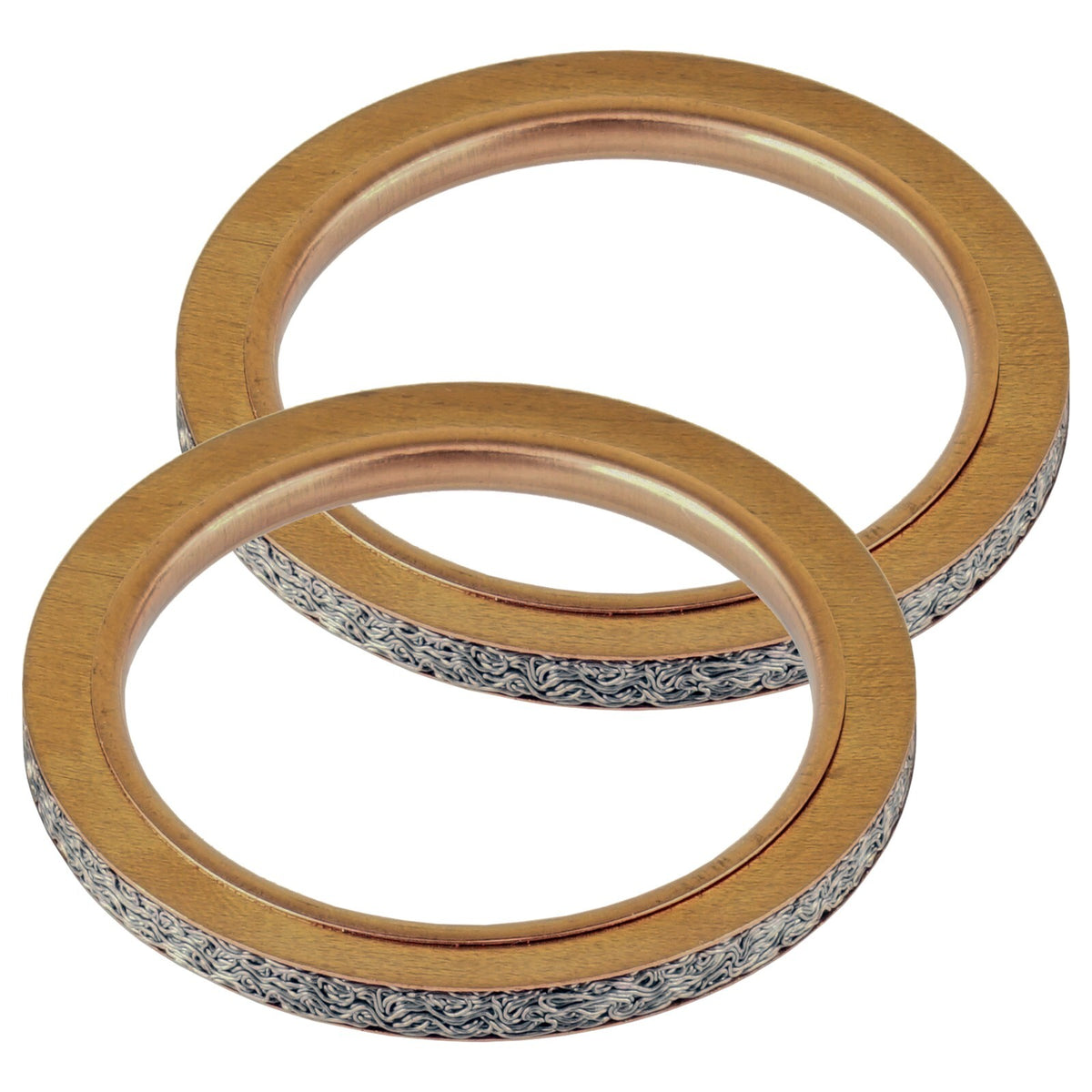 Exhaust Muffler Pipe Gaskets Replacement Set for Yamaha SRX600 TT600 (1983–1986)