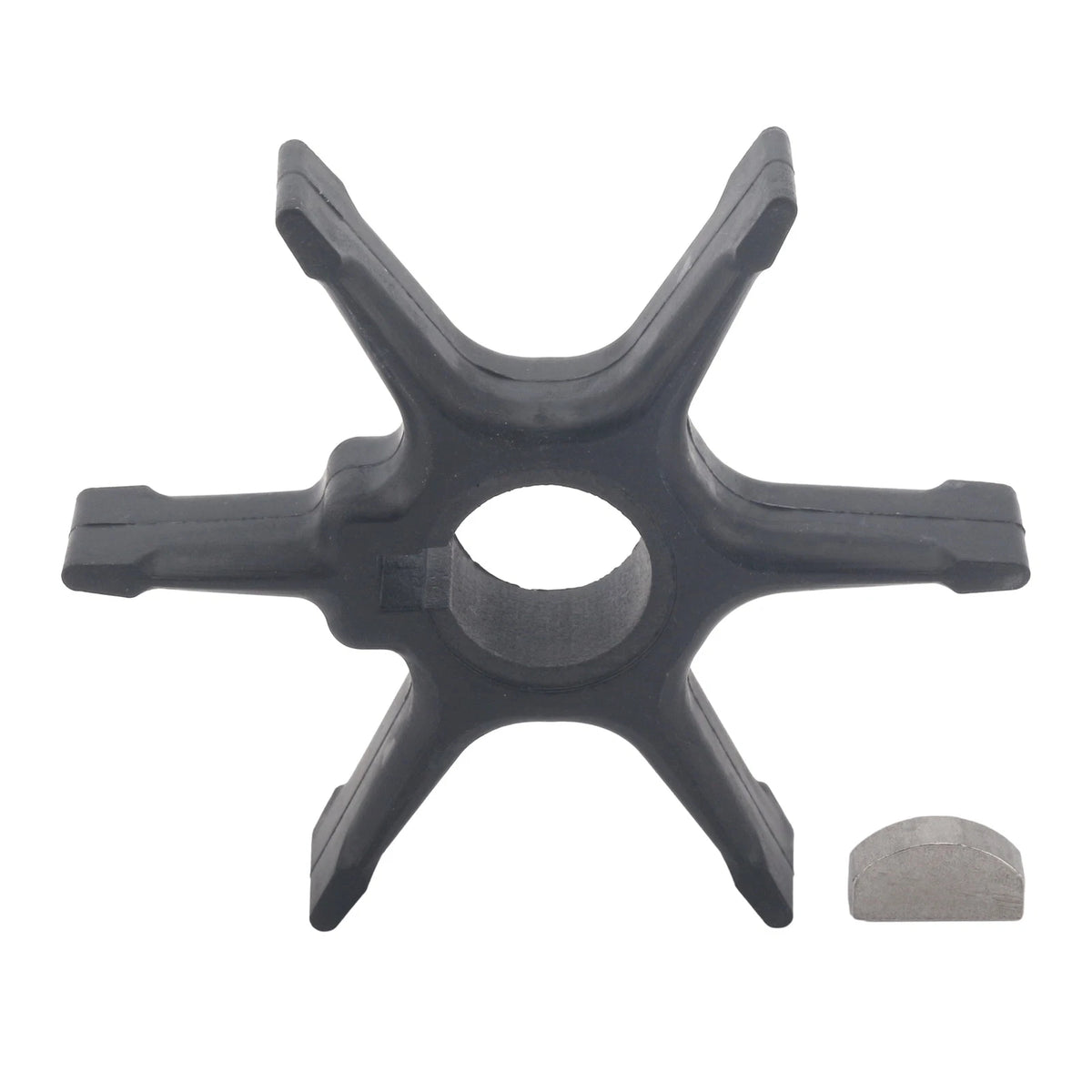 Water Pump Impeller & Key for Suzuki Outboard 9.9-28 HP 17461-93004